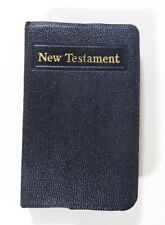 Unused WWII Pocket New Testament Bible White House Roosevelt picture