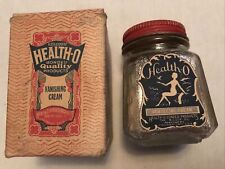 HEALTH-O VANISHING CREAM VINTAGE JAR IN ORIGINAL BOX picture