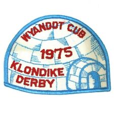 1975 Klondike Derby Wyandot District Patch Boy Scouts BSA picture