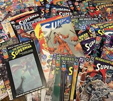 Random Lot of 10 Superman Comics - All VG/FN Condition and Better picture