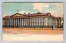 Washington DC-US Treasury, Antique, Vintage Souvenir Postcard picture