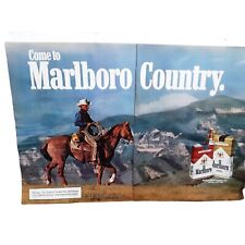 1976 Marlboro Country Cowboy Horse Original Ad Vintage picture