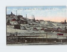 Postcard Section Of The Richest Hill In The World Butte Montana USA picture