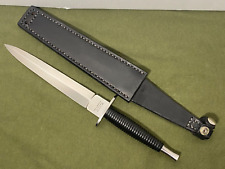 Mark Wahlster Silverton, OR Custom Applegate-Fairbairn Style Combat Dagger Mint picture