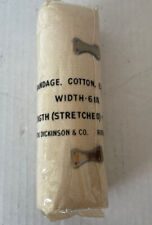 Vintage Becton Dickinson 6” X 5.5 Yards Elastic Cotton Bandage NJ *New/Sealed* picture