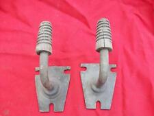 2 VINTAGE  INSULATOR PEGS-WALL MOUNT? picture