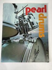 Vintage 1975 PEARL Drums Catalog Percussion Instruments picture