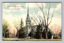Amherst, MA-Massachusetts, First Congregational Church Antique, Vintage Postcard picture