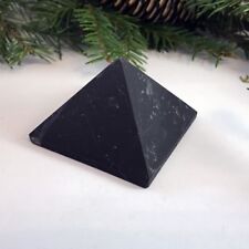 Pyramid Unpolished shungite 100x100mm 3,93 inches strong EMF protection decor picture