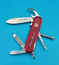 Wenger Day Hiker Red Swiss Army Knife Lock Blade Eddie Bauer 85mm picture