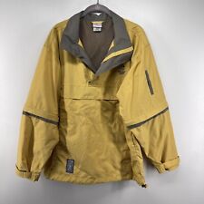 Disney Store Mickey Mouse Crew Yellow Quarter Zip Pullover Convertible Sleeves picture
