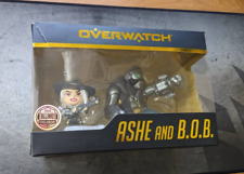 Cute But Deadly OVERWATCH ASHE and B.O.B. 2019 Gaming Vinyl Figures Blizzcon picture
