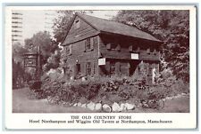 1942 Hotel Northampton & Wiggins Old Tavern Northampton Massachusetts Postcard picture
