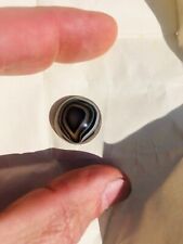 Rare 21 mm Natural Eye Agate from Uruguay / Old specimen picture