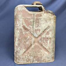 1950's ICC-5 Wheeling OMC Large 5 Gallon Jeep Military Gas Can picture