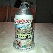 Vintage Yuengling Signature Series Lidded Beer Stein, 1st Edition No. 2968/4950 picture