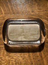 Old Photo-Paperweight “U.S.  Library of Congress” Wahington DC, Travel Souvenir picture