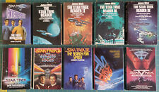 (Lot of 10) STAR TREK Book Club Edition BCE HC books from 1976-89 picture