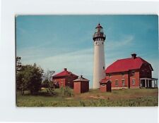 Postcard Au Sable Point Lighthouse Pictured Rocks National Lakeshore Park USA picture
