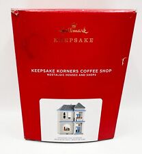 Hallmark Keepsake Korners Coffee Shop 38th In Series Ornament 2021 Damaged Box picture