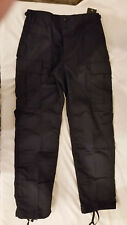 NWT'S TRU- SPEC MILITARY STYLE TRUE NAVY BLUE CARGO TROUSER PANTS SMALL REGULAR picture