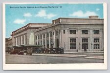 Postcard Southern Pacific Station Los Angeles California picture
