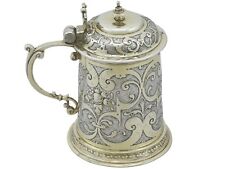 Antique German Silver Tankard 1610s  picture