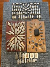 Lifetime Collection  Native American Indian Arrowheads Around 130 Pieces picture