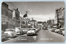 Nogales Sonora Mexico Mexico Postcard Avenue Obregon c1930's RPPC Photo picture