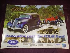 Dennis Carpenter- Ford Restoration Parts 1936 Ford Promo Poster 75th Anniversary picture