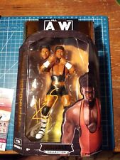 AEW Powerhouse Hobbs Figure Unrivaled Collection Series 9 Signed w/ COA STB-49 picture