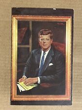 Postcard President John F Kennedy JFK Morris Katz Portrait Vintage PC picture