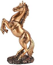 Figurine Horse, Resin Statue Braided Horse, Modern Bronze Horse Statue for De... picture