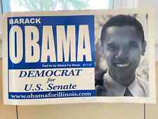 2004 Barack Obama U.S. Senate Campaign yard sign LARGE 26