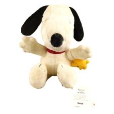 Steiff Peanuts Snoopy and Woodstock Plush with Tags Ear Button 12 Inch picture