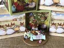 Wee Forest Folk M-220 Mousey Bake Sale (green Table Clothe) Retired picture