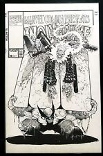 Marvel Comics Presents Wolverine #100 Sam Kieth 11x17 FRAMED Original Art Poster picture
