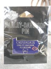 2006 Global Products Harley Davidson Crossroads Allentown PA Badge Pin 1.5