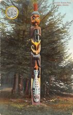 J15/ Sitka Alaska Postcard c1910 Indian Totem Pole Native 89 picture