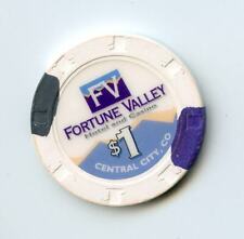 1.00 Chip from the Fortune Valley Casino Central City Colorado picture