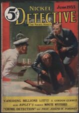 Nickel Detective 1933 June, #5.   Pulp. picture