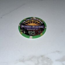 Sunset Station Centennial Henderson NV $25 Chip, 1/500 Limited Edition picture