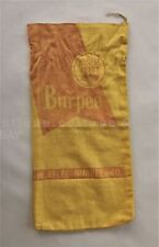 vintage W. ATLEE BURPEE Co. cloth fabric SEED BAG warminster pa 8.5