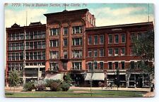 Postcard View Business Section New Castle Pennsylvania c.1910s picture