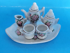 Vintage Miniature PICO 6 Piece Porcelain TEA SET - Occuptied Japan picture