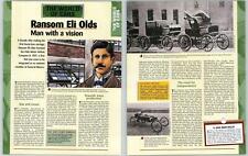 Ransom Eli Olds - The World Of Cars - A Century Of Cars - Hachette Page picture