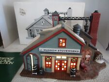 Department 56 New England Village Series #56574 J. Hudson Stoveworks 1996 in Box picture