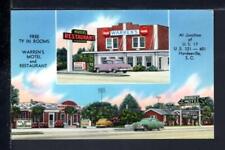 Postcard - Hardeeville South Carolina - Warren's Motel picture