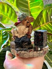 Boyds Bears Sparky and the Box Electrician Bearstone Collection Resin Figurine picture
