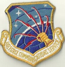 USAF AIR FORCE COMMUNICATIONS SERVICE MILITARY PATCH picture